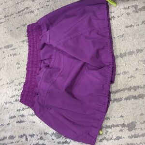 RARE Lululemon Run Tracker Skirt Purple Size 4